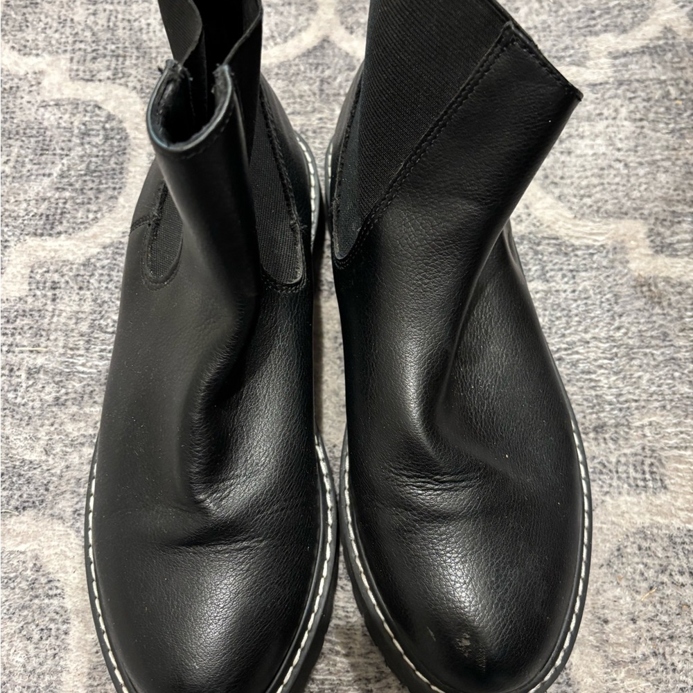 Women's Dolce Vita Black Leather Boots